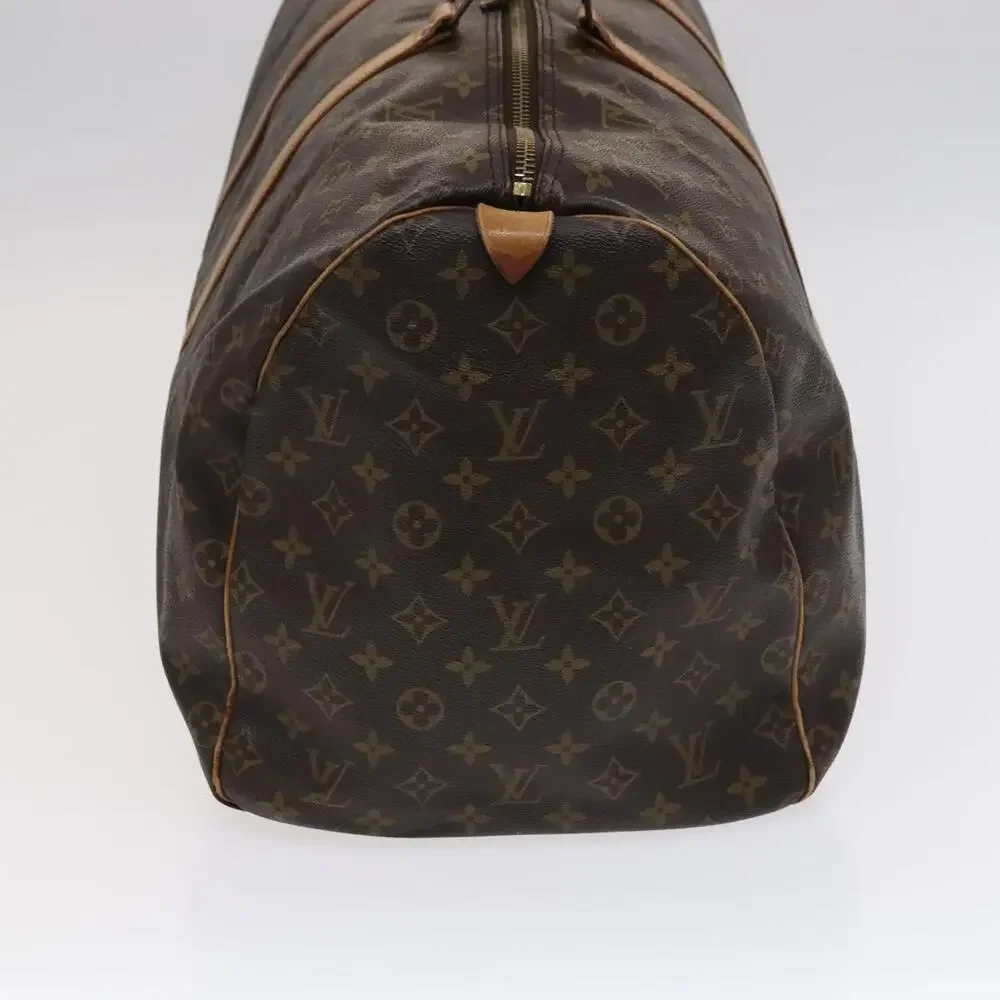 LOUIS VUITTON Monogram Keepall 55 Boston Bag M41424